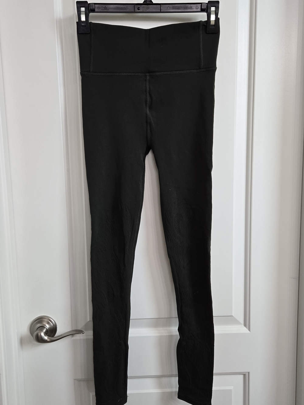 Lululemon Leggings Dark Olive Mesh Design
